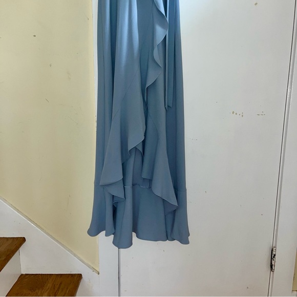 Altar’d State // Springvale Light Blue Flutter Sleeve Maxi Dress - Picture 6 of 10